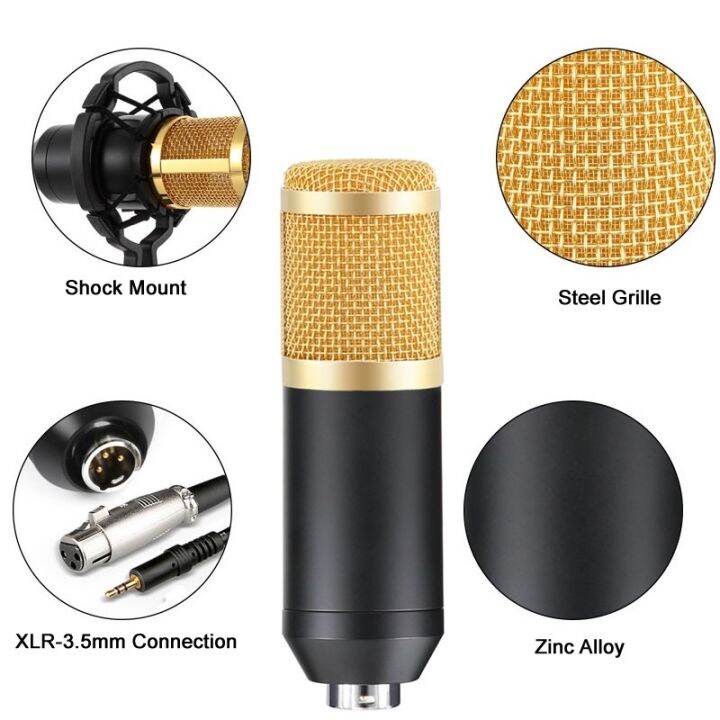 at-first-bm-800-condensor-microphone-ไมค์โครโฟนอัดเสียง-set-sound-card-usb-black