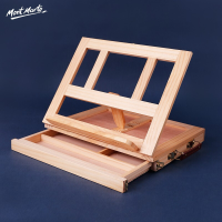 helloka COD Portable Artist Wood Easels Multi-function Sketching Painting Box Adjustable