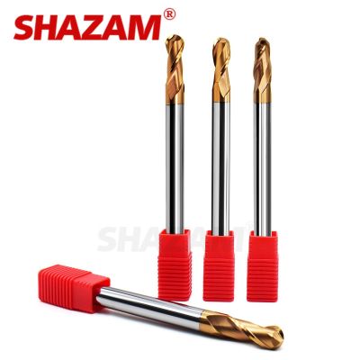 【LZ】 Milling Cutter Alloy Coating Tungsten Steel Tool 100L Hrc55 Lengthening Ball Nose Endmills SHAZAMTop Milling Cutter Endmill