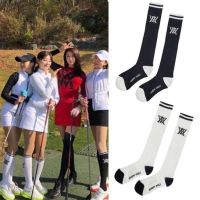 MASTER BUNNY Korean original single golf socks for women stockings sports and leisure socks fashionable elastic high socks pure cotton and breathable