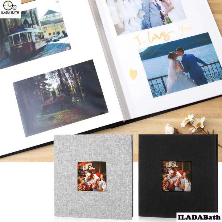 Self Adhesive Photo Album Linen Cover Pictures Album Photo Album 40