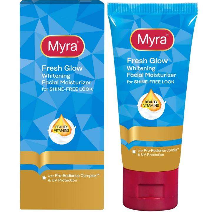 Myra Fresh Glow Whitening Facial Moisturizer 40ml Lazada PH