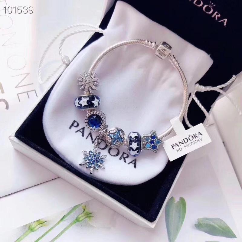 มาใหม่ล่าสุดOriginal Pandora_rhinestonesฝังS925สร้อยข้อมือS925