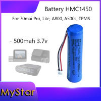 Battery 70mai แบตเตอรี่ 70mai Huahui HMC1450 3.7v 500mAh Lithium ion Battery for 70mai Pro, Lite, A800, A500, TPMS