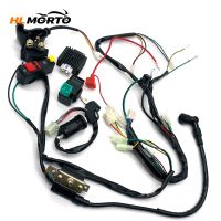 Electrics Wire Harness Coil CDI Wiring Set Motorcycle Ignition Kit For 50 70 90 110CC ATV Quad Go Kart Dirt Bikes Scooter Buggy Coils