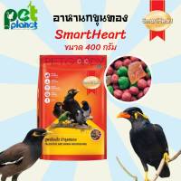 [400กรัม] สูตรร้องไว อาหารนกขุนทอง Smartheart สมารท์ฮารท์  อาหารนกเอี้ยง อาหารนก ขนมนก อาหารสำหรับ นกขุนทอง นกเอี้ยง