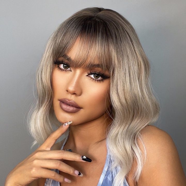 alan-eaton-short-blonde-water-wave-synthetic-wigs-with-bangs-natural-looking-ombre-bob-daily-hair-wigs-for-women-heat-resistant-hot-sell-tool-center