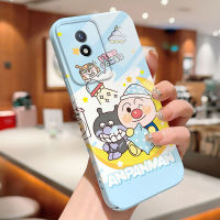 เคส Case4you สำหรับ Vivo Y02A Y02T Allinclusive กรณีโทรศัพท์ฟิล์มการออกแบบ Anpanman เปลือกแข็งเคสป้องกันทนแรงกระแทกกล้องคลุมทั้งหมด