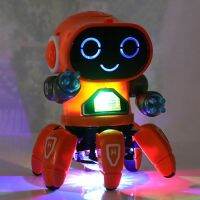 Smart Electric 6 Claw Robot Singing Dance Musical Educational Funny Toy Gifts