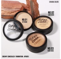 Sivanna Super Cover Creamy Concealer Foundation UV25 HF6051 คอนชีลเลอร์ ฟาวเดชั่น**ของแท้ พร้อมส่ง