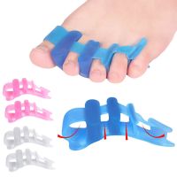 【CW】▼  1 Toes Hallux Valgus Corrector Separator Foot Device Silicone Bunion Protector Fingers