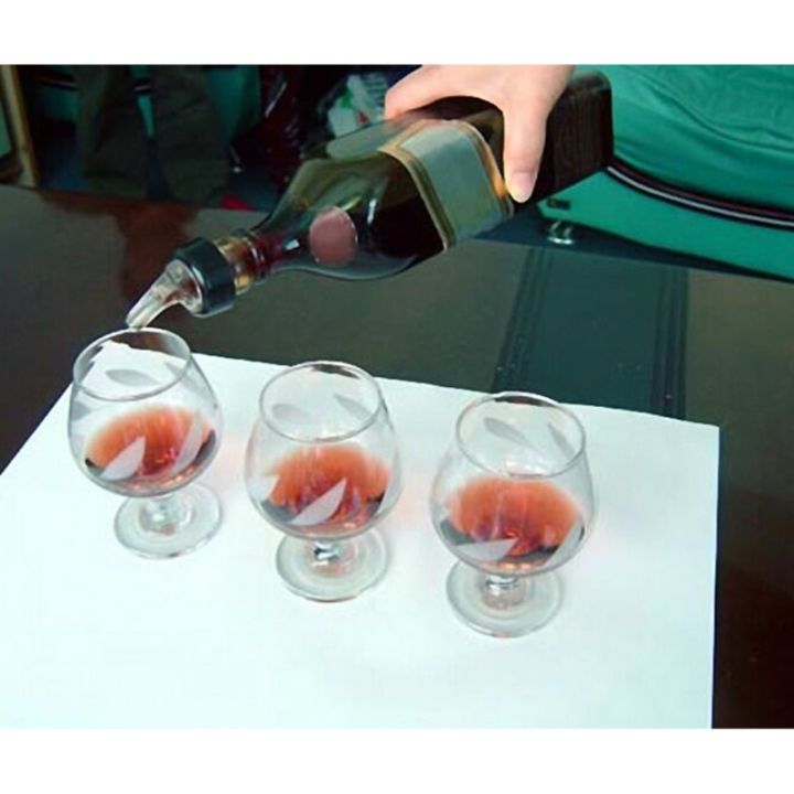 แบบพกพาจุกไวน์เชิงปริมาณ-pourer-ไวน์เครื่องดื่มแอลกอฮอล์ตู้ของเหลววัดน้ำมันขวดพวยไวน์ขวดเหล้าบาร์เกินไป