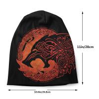 FENRIR S SON Wolf Romantic Horror Film Unisex Bonnet Winter Windproof Double Layer Thin Hats For Men Women