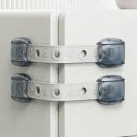 ℡■ 1/3PCS Home Security Protection Baby Safety Lock for Cabinet Drawer Refrigerator Door Locker Anti-Pinch Hands Toilet Locks