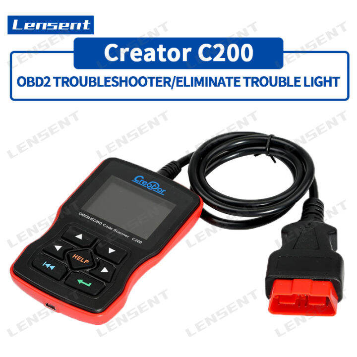 Lensent Creator C200 Car Diagnostics Car Tester OBD2 Troubleshooter