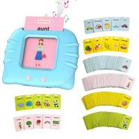 Card Reader Childhood Early Intelligent Education Audio Electronic Book Reading Learning English Machine For Toddlers 2-7 Years Flash Cards Flash Card