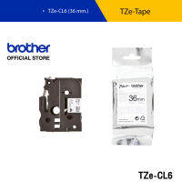 ฺBrother TZE-CL6 เทปทำความสะอาดหัวพิมพ์ ขนาด 36 มม. (ความยาว 2.5 เมตร)