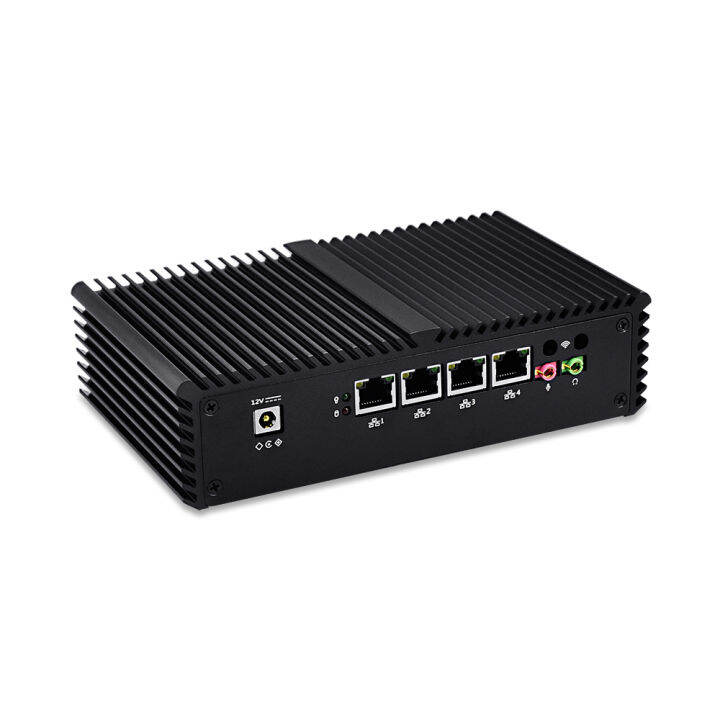 for pfSense / OPNsense Aluminum Case Fanless Intel Core i5 4200U Dual ...