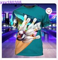 3D All Over Printed Love Bowling T Shirt, Best Bowling Shirt Men Women