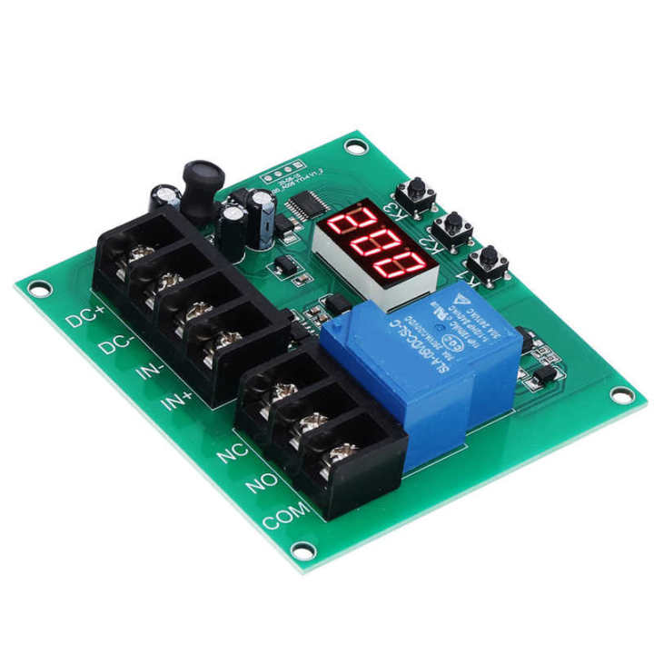 yyi-4-dc-7-30v-0-30a-current-detection-module-digital-display-overcurrent-protection-sensor-protective-board-detector-switch-electrical-circuitry-part