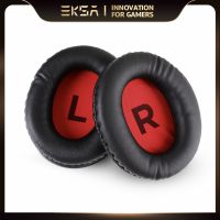 1 Pair Replacement Headphone Earpads Cushions Cover For EKSA E900 Red Gaming Headset Gamer Over-ear Soft Memory Foam Ear Pads