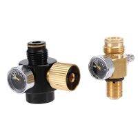 PCP Air Tank Cylinder Regulator Adjustable Pressure 0-2800Psi &amp; HPA Tank Pin Valve 300Bar