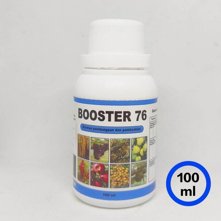 BOOSTER 76 100ml Pupuk Organik Penyubur Pelebat Dan Pembesar Tanaman ...