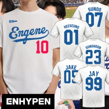 Shop Enhypen Dodgers Jersey Sunghoon online