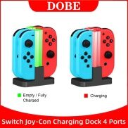DOBE TNS-875 4 Cổng NS Joy-Con Chính Hãng Đế Sạc Kèm Cáp Sạc Cho Nintendo