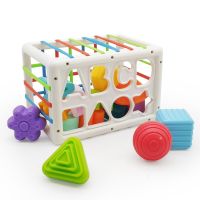 Colorful Shape Blocks Sorting Game Baby Color Cognition Montessori Toys Learning Educational Toys For Baby 0 12 Months Gift