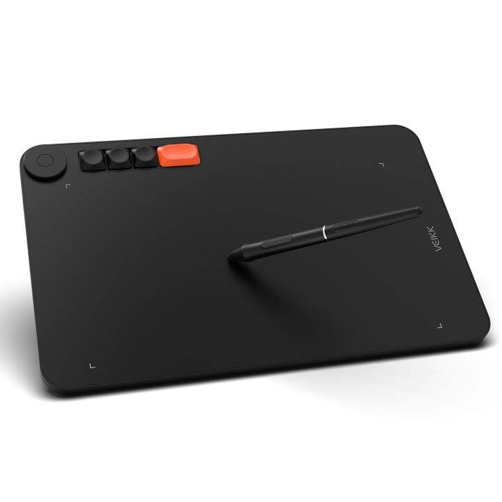 VEIKK Voila L Digital Graphics Tablet 10X6 Inch Drawing Tablet With 290 PPS Passive Stylus