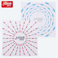 DHS ยางกันกระแทกฟิล์มป้องกันลายกีฬาปิงปองกาวเหนียวของแท้ DHS ฟิล์มปกป้องยางปิงปองสำหรับยางไร้รสนิยม/ยางไม่เหนียว