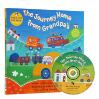 The Journey Home from Grandpa S English original childrens picture book barefoot books Liao Caixing recommended with CD Ivy League dad recommended learning while listening parent-child education interactive enlightenment