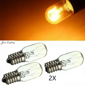 4/6PCS Fridge Light Bulb E14 LED Screw Fridge Bulb 3W , 3000K Screw Warm  White Bulb for Fridge, Cooker Hood Refrigerator