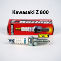 หัวเทียน BRISK PREMIUM ZS ไร้เขี้ยว แกนเงิน KAWASAKI Z800 Spark Plug (SZ01RA) รองรับเฉพาะน้ำมันเบนซิน 95 Made in EU