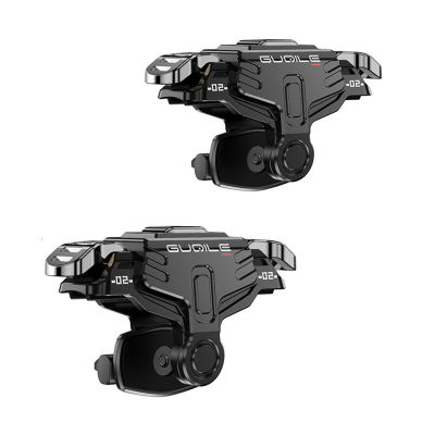 ZP 2pcs Gt02 Game Trigger Compatible For Pubg Aim Shooting Button Controller Gamepad Compatible For Iphone 13 Android