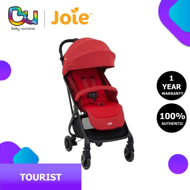Joie Tourist Lightweight & Compact Stroller with OneHand Fold // Birth