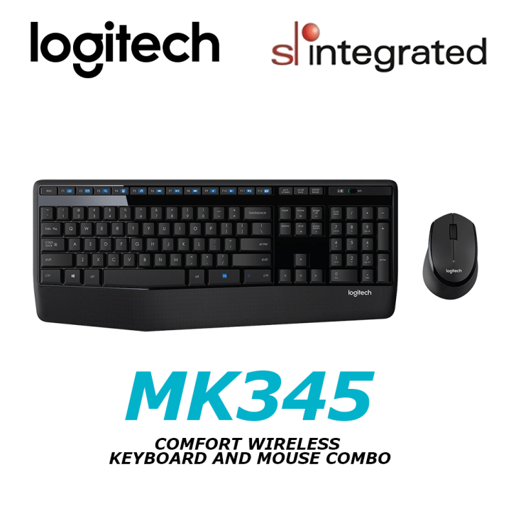 Logitech MK345 COMFORT WIRELESS KEYBOARD AND MOUSE COMBO | Lazada