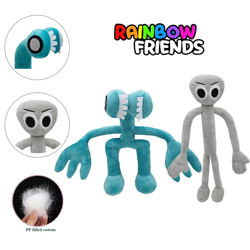 11 Pieces) Door Roblox Character Plush Doll Game Peripheral Plush Toy  Rainbow Friends Dark Series Monster Plush, Multi-Eyed Monster Hex Monster  Horror Plush : : Toys & Games