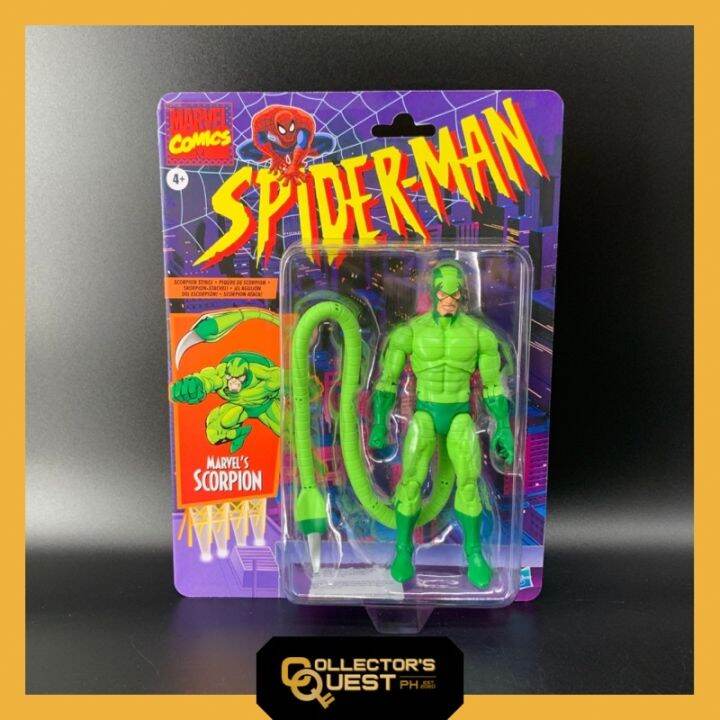 Marvel Legends Spiderman Retro Scorpion Figure | Lazada PH