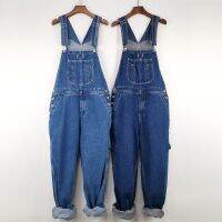 【YD】 Hot Mens Size Overalls Large Huge Denim Bib Pants Fashion Jumpsuits Straight Dasual len