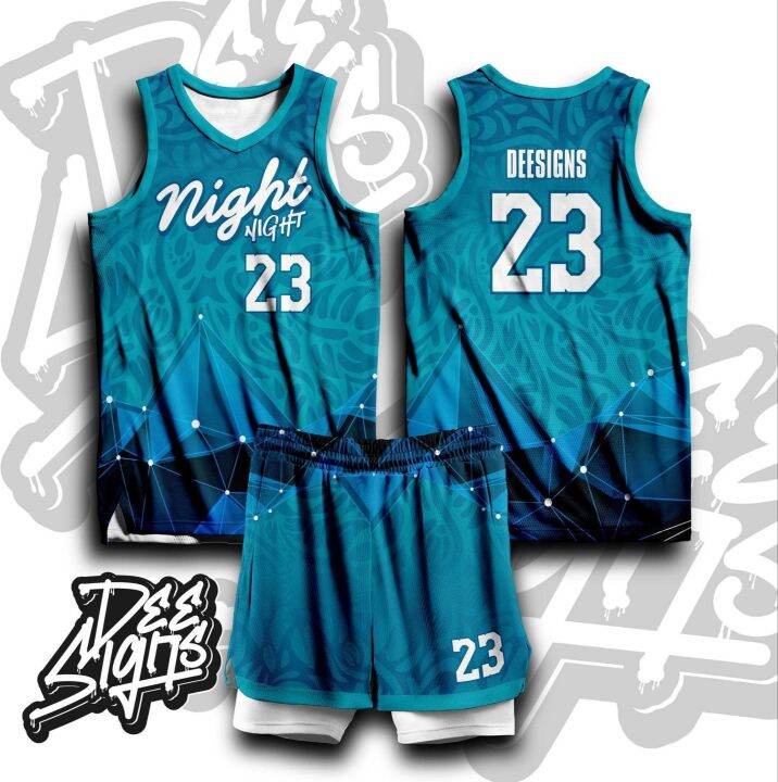NIGHT 01 BASKETBALL JERSEY FULL SUBLIMATION HIGH QUALITY FABRICS
