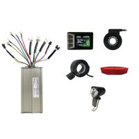 Electric Bike Brushless Motor Controller Accessories Parts with KT LCD7C Display Electric Bicycle Scooter E-Bike Lights