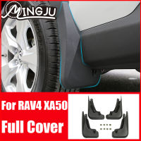 Full Cover Mud Guards for Toyota RAV4 2019 2020 2021 XA50 XA 50 Front Rear Mudflaps Splash Guards MudGuards Mud Flap 4Pcs