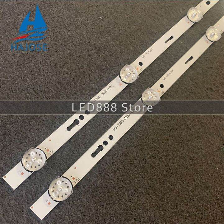 1set-2pcs-6leds-3v-575mm-for-32-inch-lcd-tv-mc-32a06x-ms-t320-3030-08a-32a-3210-backlight-strip-adhesives-tape