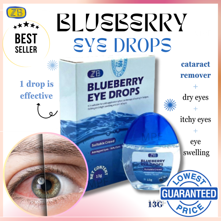 Pupil Cleaning Original OnHand Blueberry Ophthacare Eye Drops Cataract
