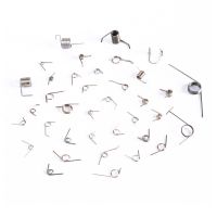 20PCS Wire Diameter 0.3mm Micro Mini  304 Stainless Stee Torsion Spring  For Jewelry Coil Springs