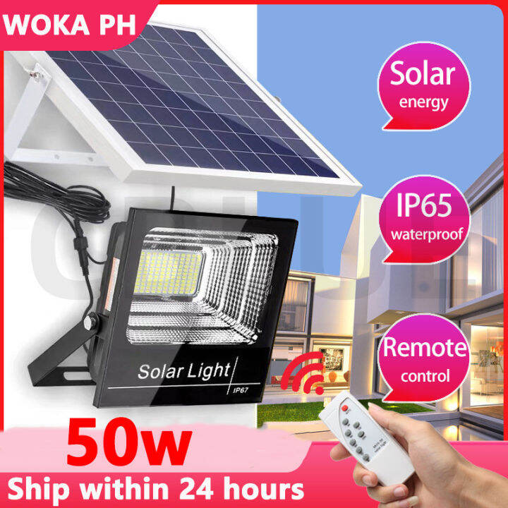 50W solar lights outdoor waterproof IP67 LED 20W solar street light