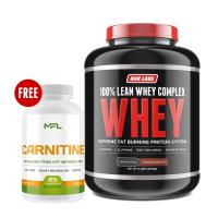 NAR LABS™ LEAN WHEY เวย์โปรตีนลดไขมัน 5 ปอนด์ (Chocolate) แถมฟรี MFL Carnitine ช่วยลดไขมัน