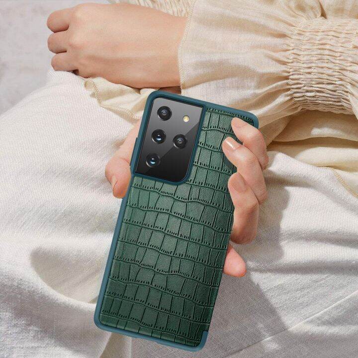 2023ใหม่-สำหรับ-samsung-galaxy-s21-s22-s21พิเศษ-crocodile-window-view-เคสหนัง-pu-หรูหราเคสแบบฝาพับสำหรับ-samsung-samsung-s21บวก-s20-note-20